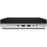HP  mini-pc Zwart/zilver