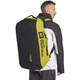 Jack Wolfskin All-in Duffle 65 rugzak Geel/zwart, 65 liter