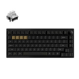 Keychron Black Myth Wukong Wireless Mechanical Keyboard Standard Edition, gaming toetsenbord Zwart/goud, US lay-out, TTC Bluish white, 75%, RGB leds, non-shine-through PBT, hot swap, USB-C | 2.4 GHz | Bluetooth 5.1