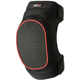 Kneetek SAFETEK Cordura kniebescherming Zwart/rood