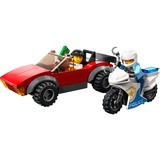 LEGO City - Achtervolging auto op politiemotor Constructiespeelgoed 60392