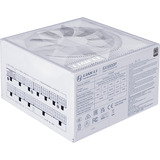 Lian Li SX Platinum modulaire 1000 watt voeding  Wit, 1x 12V-2x6, 4x PCIe, 5x PCIe, Kabelmanagement