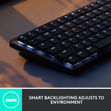 Logitech MX Mechanical Mini toetsenbord Zwart, US-International lay-out (QWERTY), GL Tactile, 80% (TKL), Bluetooth
