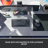 Logitech MX Mechanical Mini toetsenbord Zwart, US-International lay-out (QWERTY), GL Tactile, 80% (TKL), Bluetooth