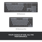 Logitech MX Mechanical Mini toetsenbord Zwart, US-International lay-out (QWERTY), GL Tactile, 80% (TKL), Bluetooth