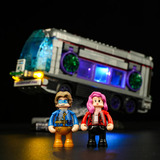 Lumibricks Cyberpunk Neoncity - Future Bus Constructiespeelgoed F9060