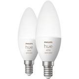 Philips Hue Hue White & Color E14 Dual pack ledlamp 2000-6500K