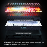 SteelSeries Apex Pro TKL Gen 3 RGB mechanisch gaming toetsenbord Wit, US lay-out (QWERTY), SteelSeries OmniPoint 3.0, 80% (TKL)	