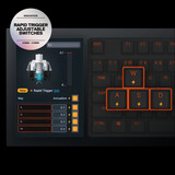 SteelSeries Apex Pro TKL Gen 3 RGB mechanisch gaming toetsenbord Wit, US lay-out (QWERTY), SteelSeries OmniPoint 3.0, 80% (TKL)	