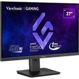 ViewSonic XG2737 520Hz FHD 27" gaming monitor Zwart, 2x HDMI, 1x DisplayPort, USB-A, USB-B, 520 Hz