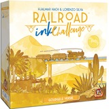 White Goblin Games Railroad Ink (Goudgele versie) Dobbelspel Nederlands, 1 - 4 spelers, 30 minuten, Vanaf 8 jaar