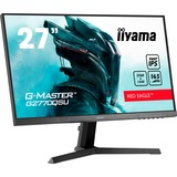 iiyama G-Master Red Eagle G2770QSU-B1 27" gaming monitor Zwart, 165Hz, USB, HDMI, DisplayPort, Audio 
