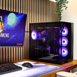 ALTERNATE Thunderstorm Starter Ryzen 7 - RTX 5060 Ti gaming pc Zwart | R7 5800X3D | RTX 5060 Ti | 16 GB | 1 TB SSD