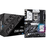 ASRock Z590 PRO 4, socket 1200 moederbord RAID, Gb-LAN, Sound, ATX