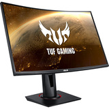 ASUS TUF GAMING VG27VQ 27" Curved monitor Zwart, 165 Hz, DVI, HDMI, DisplayPort, Audio, AMD FreeSync