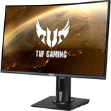 ASUS TUF GAMING VG27VQ 27" curved monitor Zwart, 165 Hz, DVI, HDMI, DisplayPort, Audio, AMD FreeSync