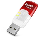 AVM FRITZ! WLAN Stick AC 430 MU-MIMO wlan adapter Wit/rood