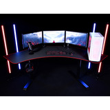 Arozzi Arena Angelo - Black gaming desk Zwart