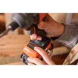BLACK+DECKER 18V Brushless accuslagschroevendraaier Zwart/oranje, Accu en oplader niet inbegrepen