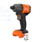 BLACK+DECKER BLIM78N-XJ 18V Slagschroevendraaier Zwart/oranje, Accu en oplader niet inbegrepen
