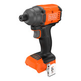 BLACK+DECKER BLIM78N-XJ 18V Slagschroevendraaier Zwart/oranje, Accu en oplader niet inbegrepen