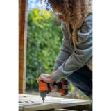 BLACK+DECKER BLIM78N-XJ 18V Slagschroevendraaier Zwart/oranje, Accu en oplader niet inbegrepen
