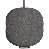 Brennenstuhl Estilo laadstation met textieloppervlak stekkerdoos met usb Antraciet/zwart, 1x stekker, 2x USB-A, 3 meter kabel, 1x Eurostekker, 2x USB-lader