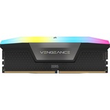 Corsair 32 GB DDR5-7000 Kit werkgeheugen Zwart, CMH32GX5M2X7000C34, Vengeance RGB, XMP 3.0