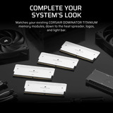 Corsair Dominator Titanium DDR5 Lighting Enhancement Kit ledverlichting Wit