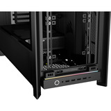 Corsair FRAME 5000D RS midi tower behuizing Zwart | 4x USB-A | 1x USB-C | RGB | Tempered Glass
