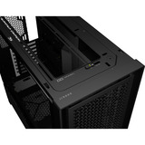 Corsair FRAME 5000D RS midi tower behuizing Zwart | 4x USB-A | 1x USB-C | RGB | Tempered Glass