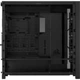 Corsair FRAME 5000D RS midi tower behuizing Zwart | 4x USB-A | 1x USB-C | RGB | Tempered Glass