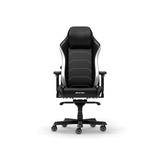 DXRacer MASTER XL Black & White EPU Leathe gamestoel Zwart/wit