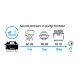 GARDENA Besproeiingspomp 5000 Silent Set met slang en aanzuigunit Donkergrijs/turquoise, 9081-20 | Pomp | 20 m slang | 3,5 m aanzuigunit