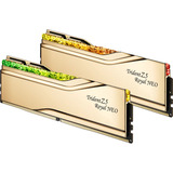 G.Skill 64 GB DDR5-6000 (2x 32 GB) Kit werkgeheugen Goud, F5-6000J2636H32GX2-TR5NG, Trident Z5 Royal Neo, EXPO
