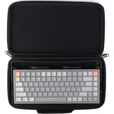 Keychron K2 aluminum frame Keyboard Carrying Case tas Zwart