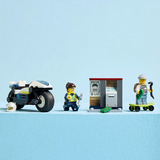 LEGO City - Achtervolging met de politiemotor Constructiespeelgoed 60455