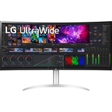 LG 40WP95CP-W UltraWide Curved monitor Wit, 2x HDMI, 1x DisplayPort, 2x USB-A 3.2 (5 Gbit/s), 1x USB-C, 1x Thunderbolt 4