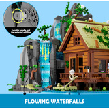 Lumibricks Retro House - Waterfall Cabin Constructiespeelgoed L9083
