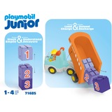 PLAYMOBIL Junior - Kiepwagen Constructiespeelgoed 71685