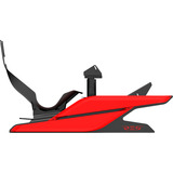 Res-Tech X1 Cockpit racing simulator Zwart/rood