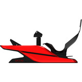 Res-Tech X1 Cockpit racing simulator Zwart/rood