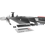 Res-Tech X1 Cockpit racing simulator Zwart/rood