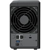 Synology DS224+ incl. 2x Seagate Ironwolf 4 TB harde schijf nas Zwart, 2x LAN, 2x USB-A 3.2 (5 Gbit/s)