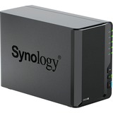 Synology DS224+ incl. 2x Seagate Ironwolf 4 TB harde schijf nas Zwart, 2x LAN, 2x USB-A 3.2 (5 Gbit/s)