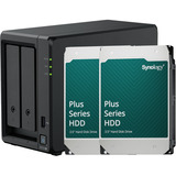 Synology DiskStation DS725+ incl. 2x Synology HAT3320-8T 8 TB harde schijf nas Zwart, 2x LAN, USB-A 3.2 (5 Gbit/s)