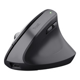 Trust Bayo+ - Ergonomische Muis Verticaal Draadloos  Zwart, 800-2400 Dpi, 2,4GHz, 2x Bluetooth