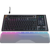 Turtle Beach Command Series KB7-toetsenbord Zwart, US lay-out (QWERTY), 80% (TKL), RGB, Double Shot PBT