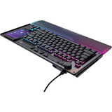 Turtle Beach Command Series KB7-toetsenbord Zwart, US lay-out (QWERTY), 80% (TKL), RGB, Double Shot PBT