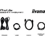 iiyama G-Master Red Eagle GB2471HSU-W1 23.8" gaming monitor Wit (mat), 2x HDMI, DisplayPort, USB-A, USB-C, 240 Hz